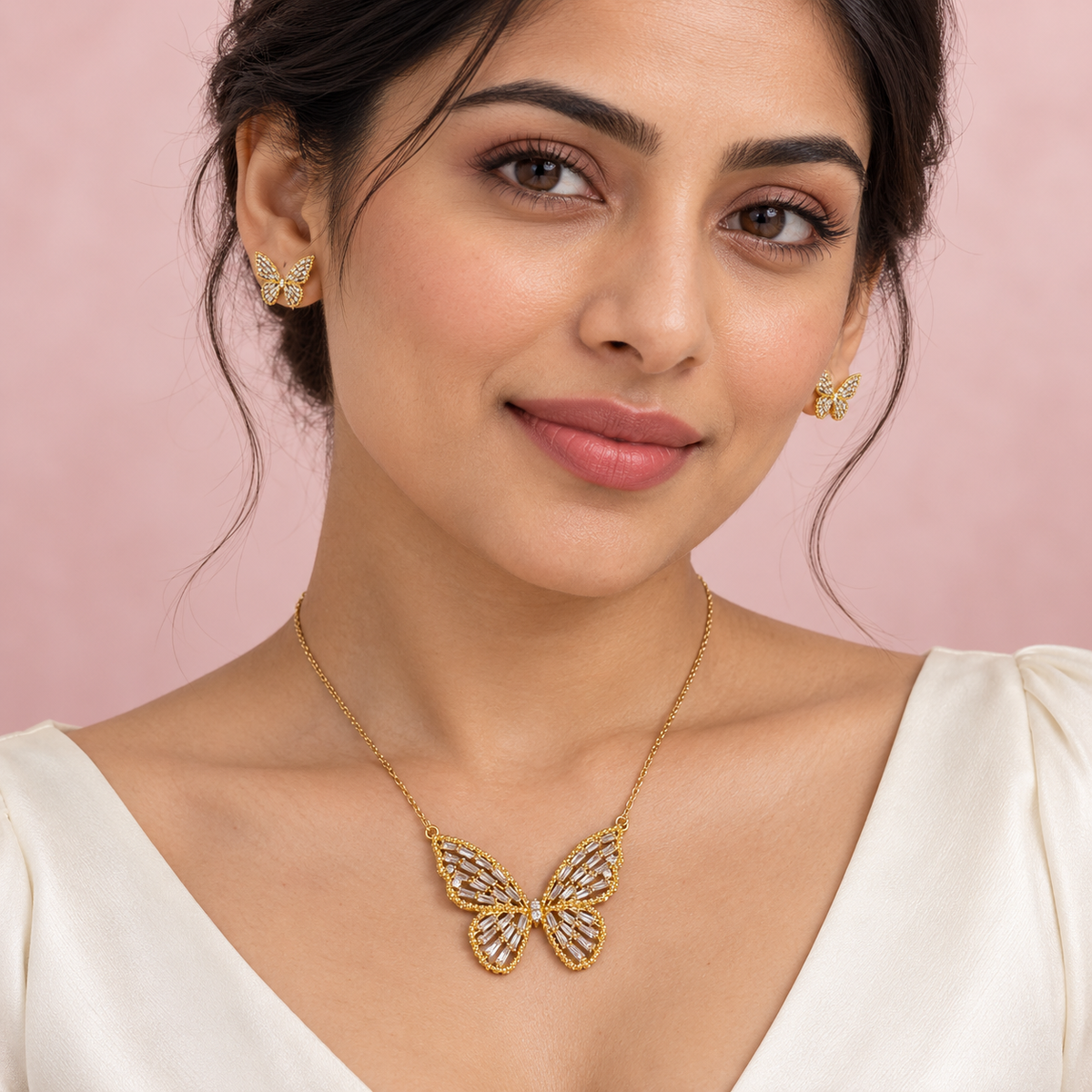 Golden Butterfly Set