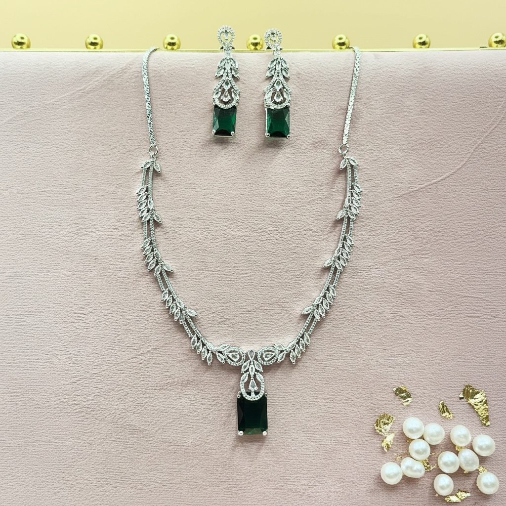 Emerald Grace Set (American Diamonds)