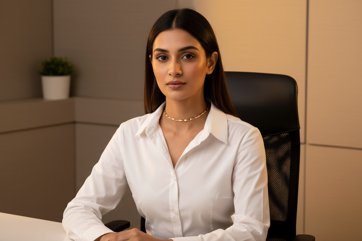 Sleek Twist - Gold-Tone Collar Choker