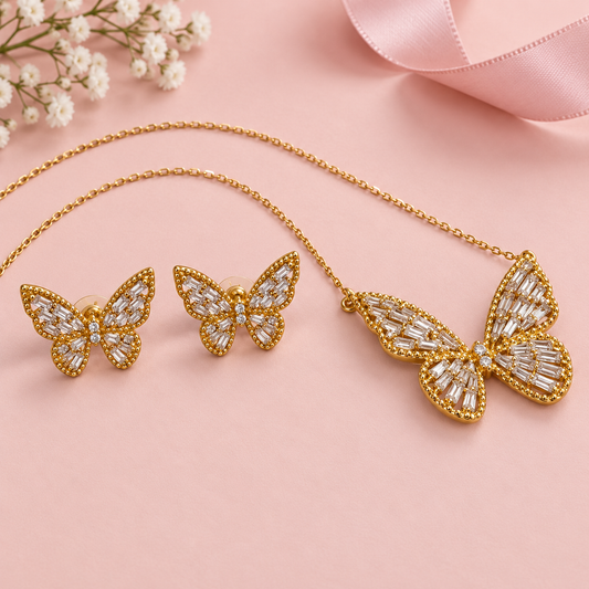 Golden Butterfly Set