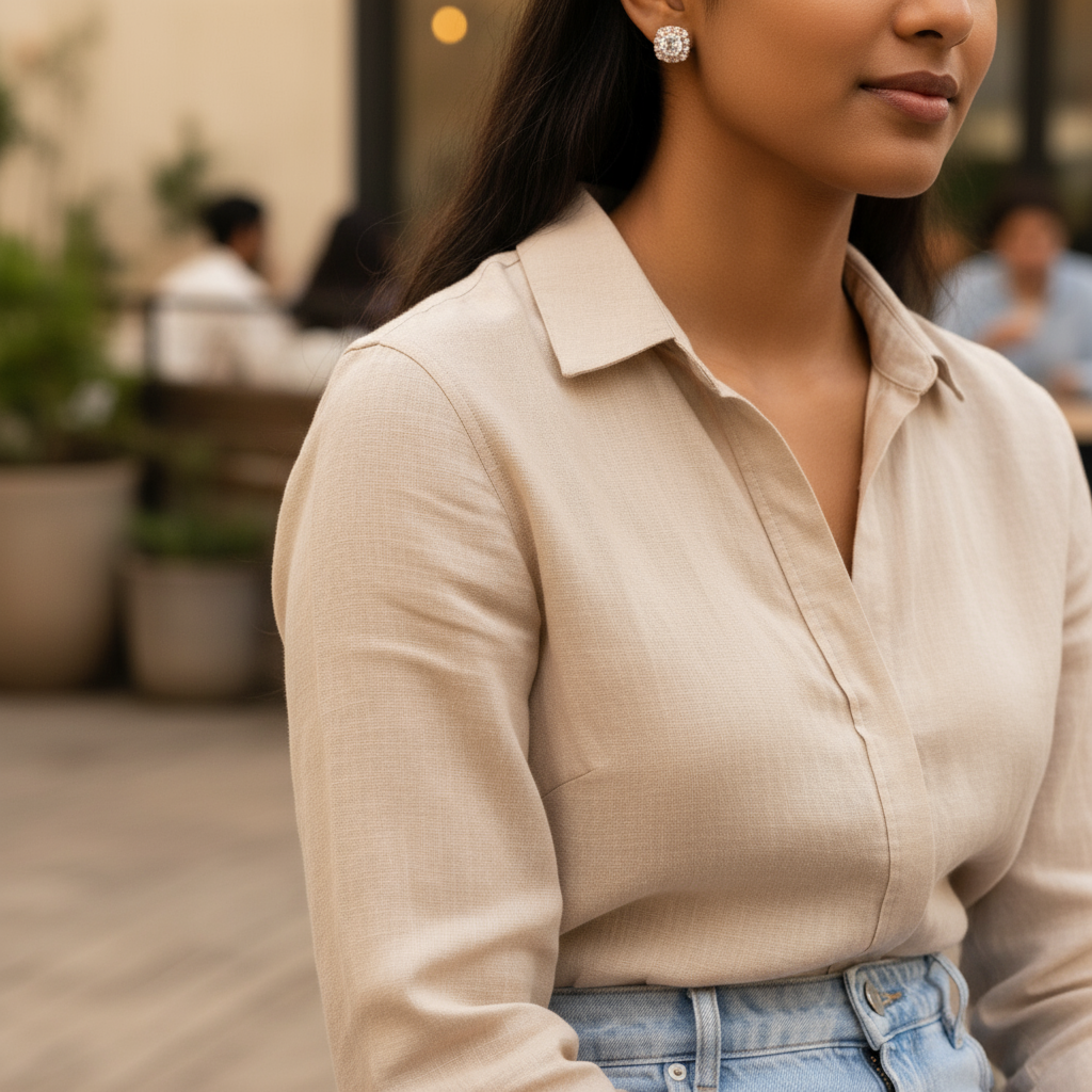 Rose Radiance Studs (Rose Gold Finish)