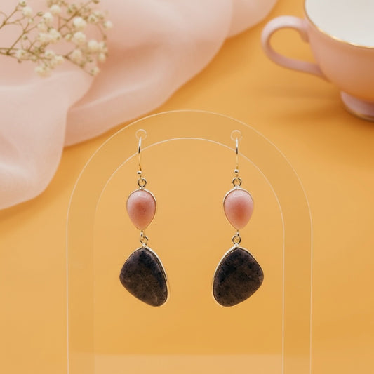 Blush Indigo Drops in Sterling Silver