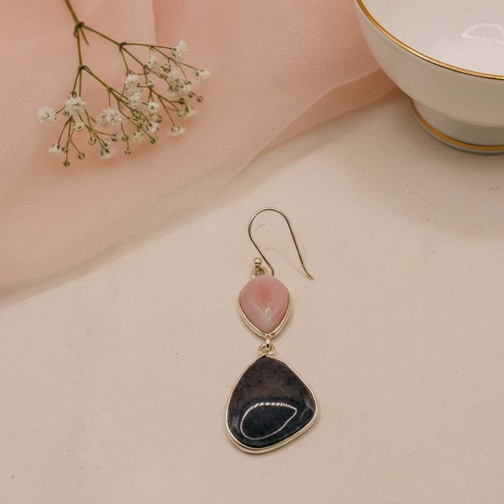 Blush Indigo Drops in Sterling Silver