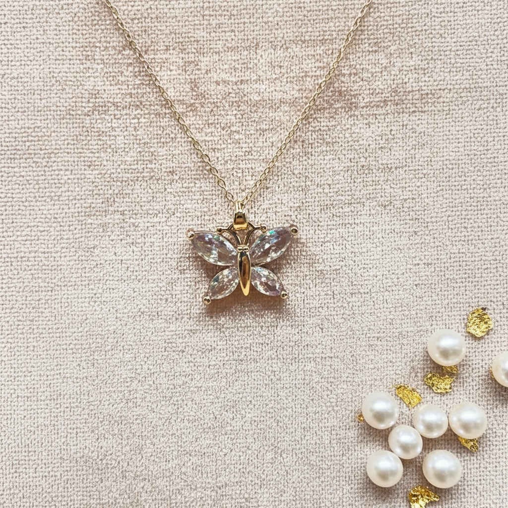 Celeste Flutter Pendant Chain