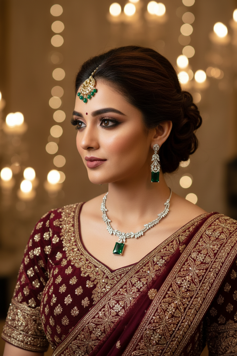 Emerald Grace Set (American Diamonds)