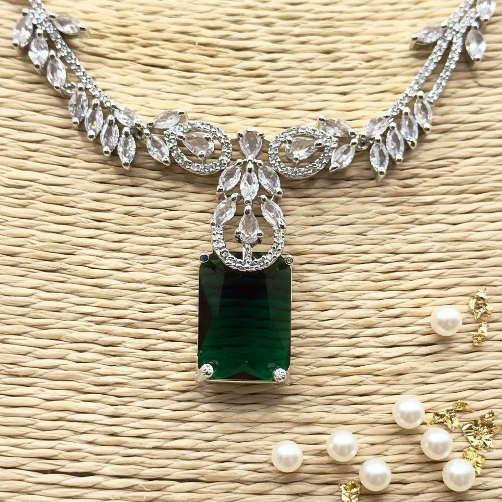 Emerald Grace Set (American Diamonds)