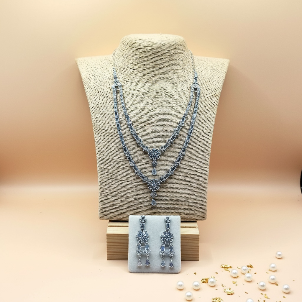 Celestial Cascade Set (American Diamonds)