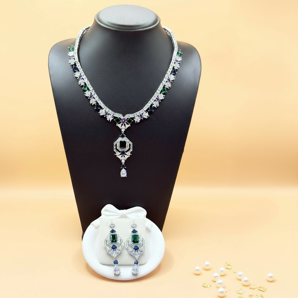 Royal Elegance Set (American Diamonds)