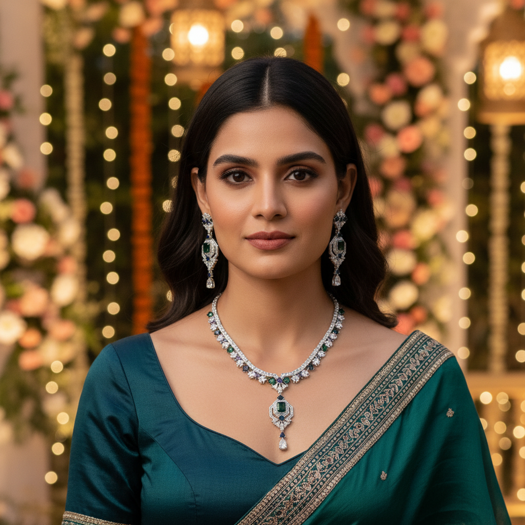 Royal Elegance Set (American Diamonds)