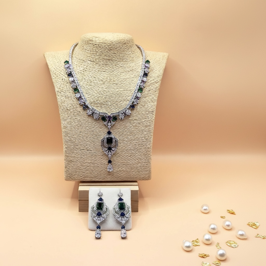 Royal Elegance Set (American Diamonds)