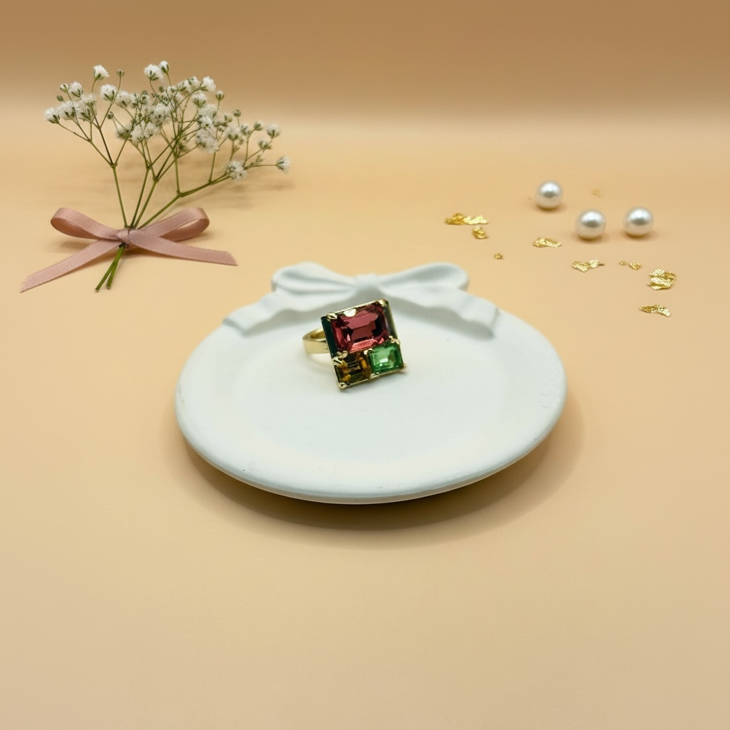 Candy Gem Ring (Swarovski Crystals)