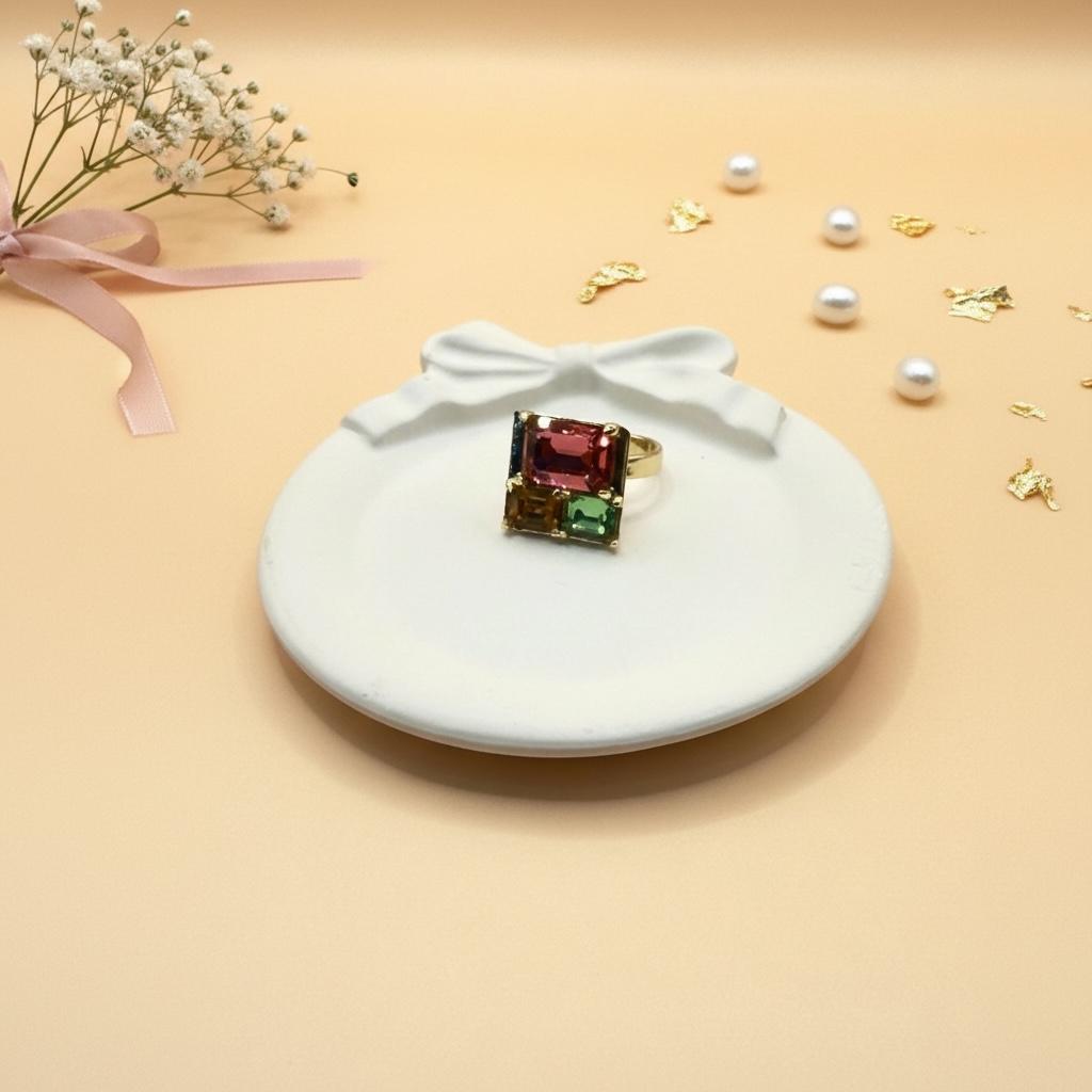 Candy Gem Ring (Swarovski Crystals)