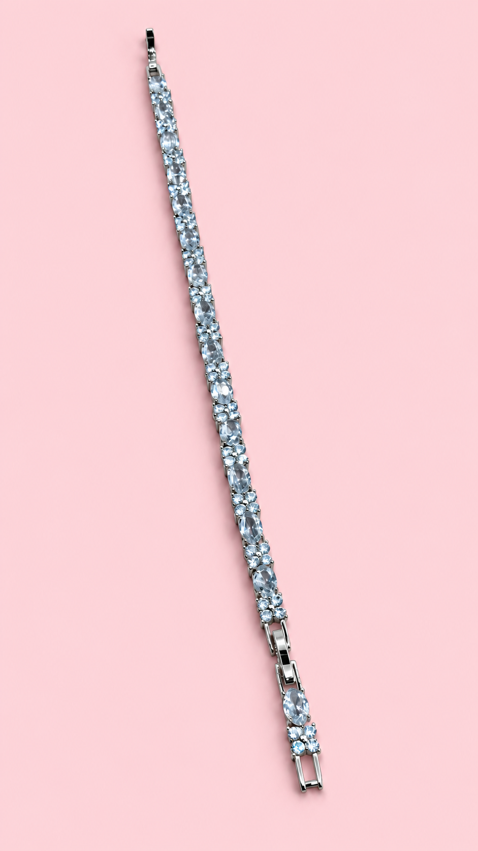 Tennis Bracelet - Silver Finish-New Arrival
