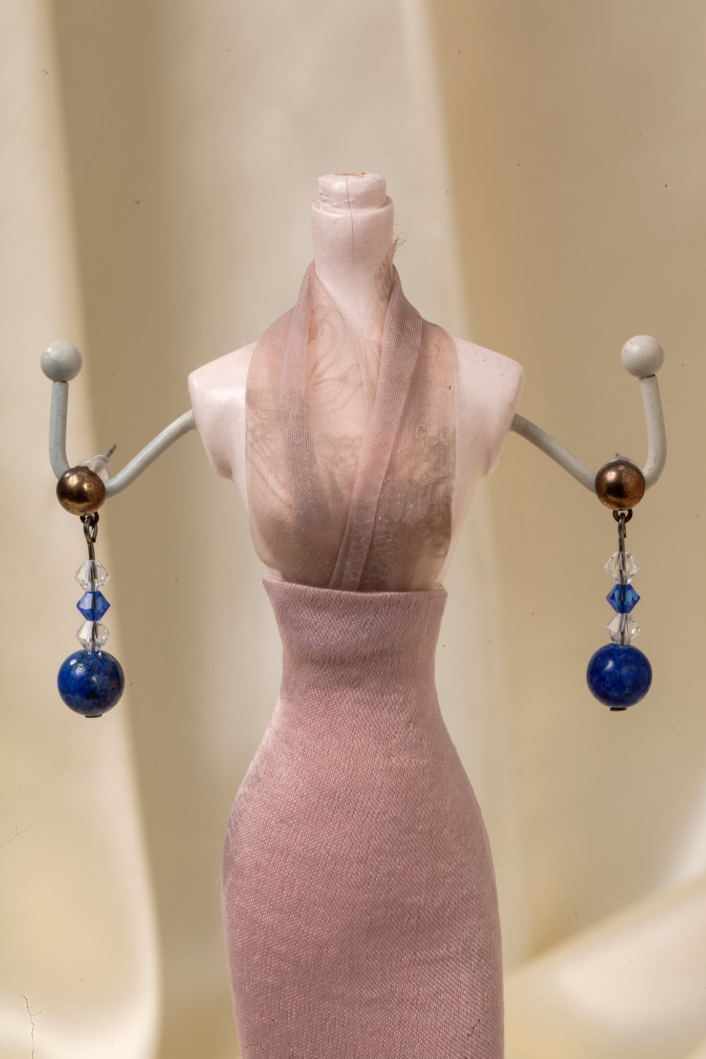 Royal Radiance - Lapis Lazuli & Swarovski Crystal Necklace
