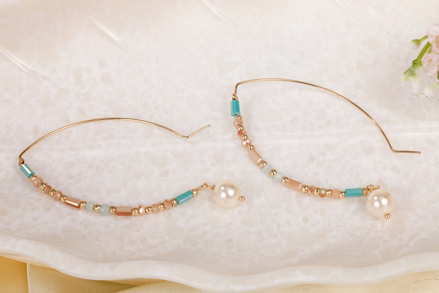 Seaside Breeze Hoops