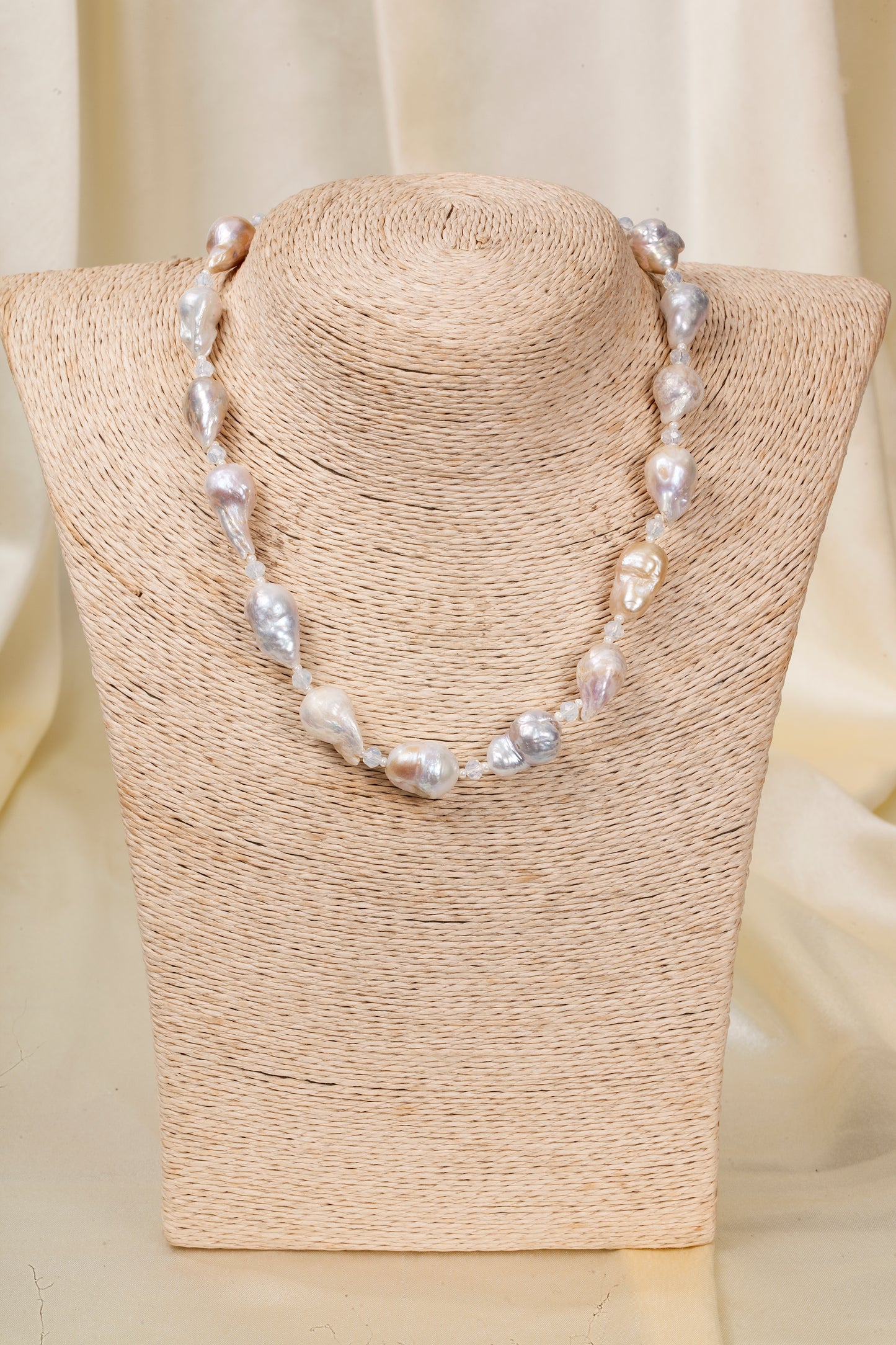 Golden Tide Baroque Pearl Necklace
