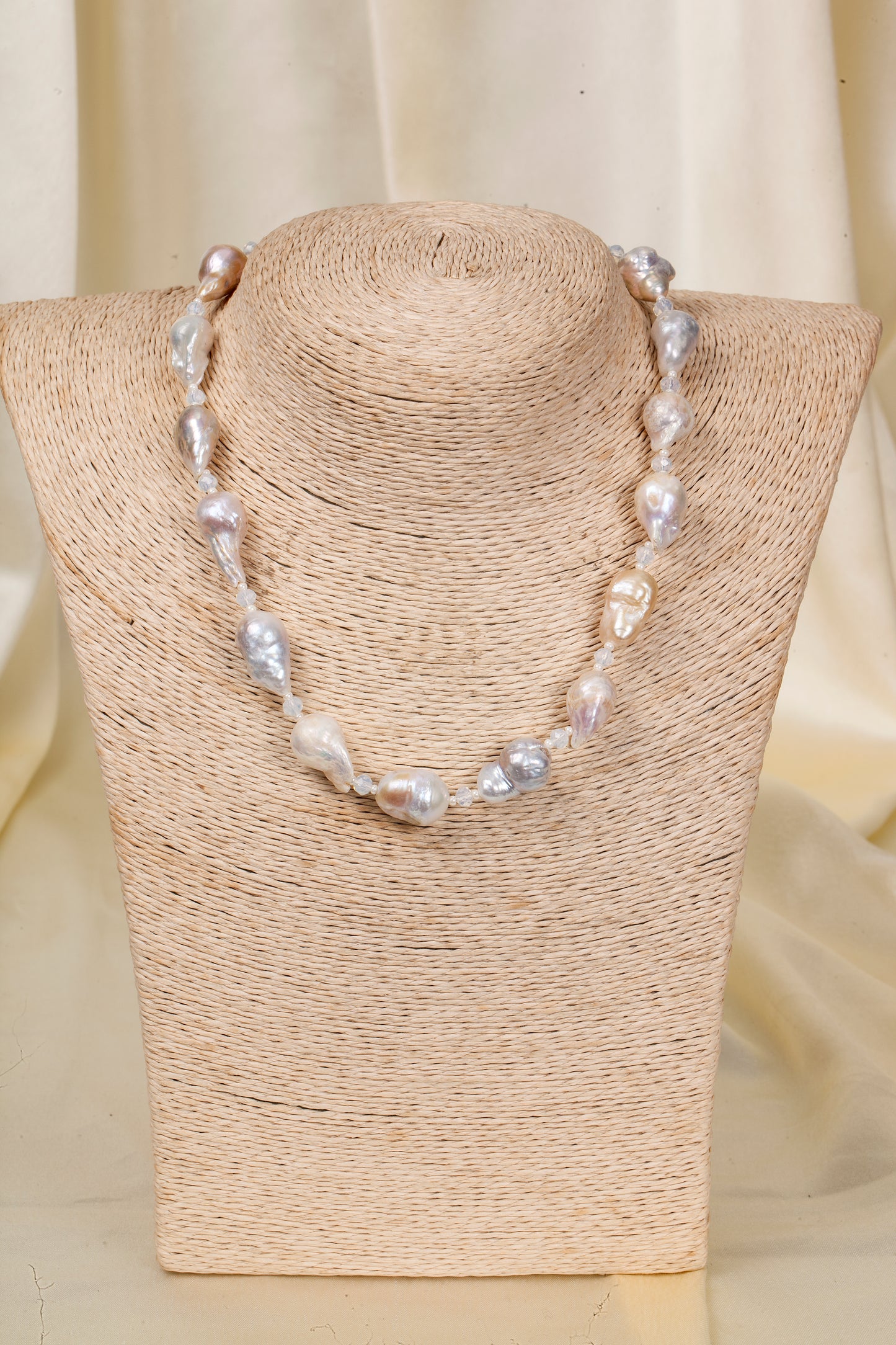 Golden Tide Baroque Pearl Necklace