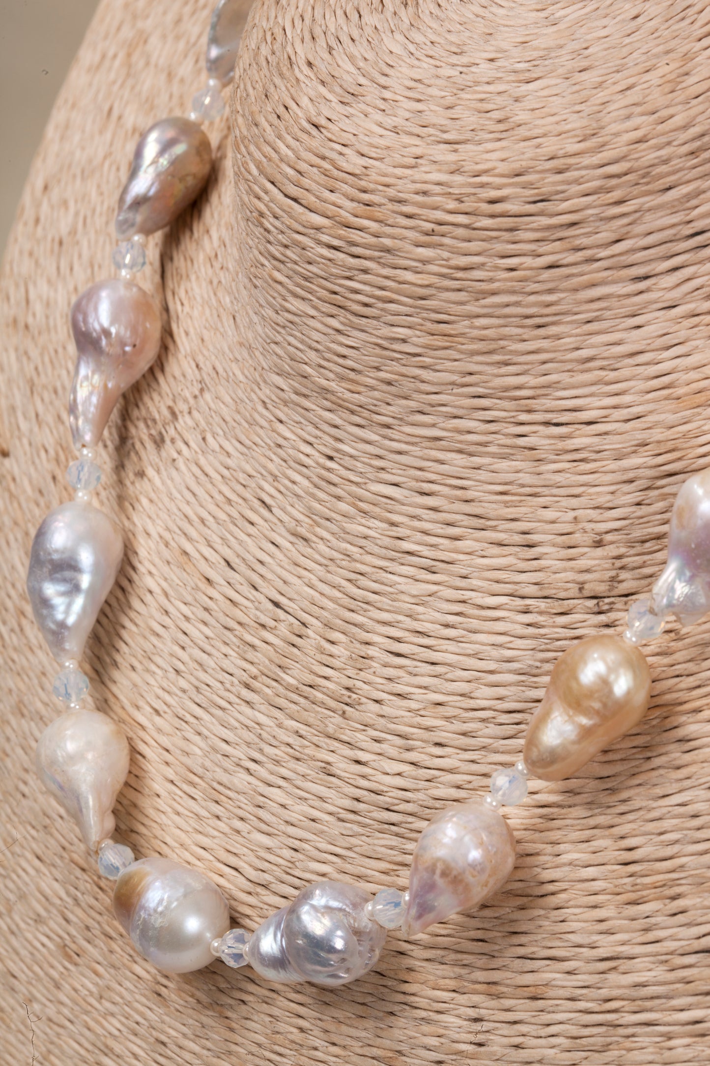 Golden Tide Baroque Pearl Necklace