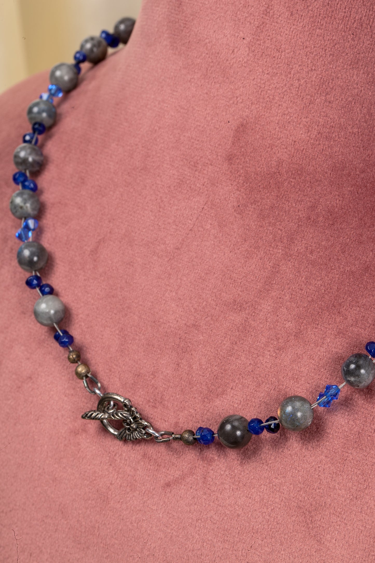 Mystic Midnight Labradorite & Swarovski Crystal Set