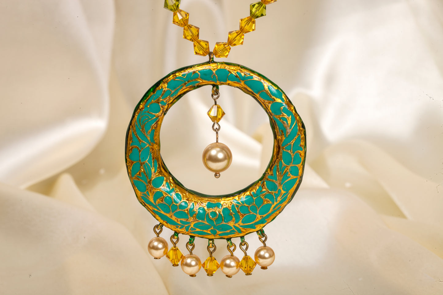 Royal Meenakari Elegance - Double-Sided Necklace Set