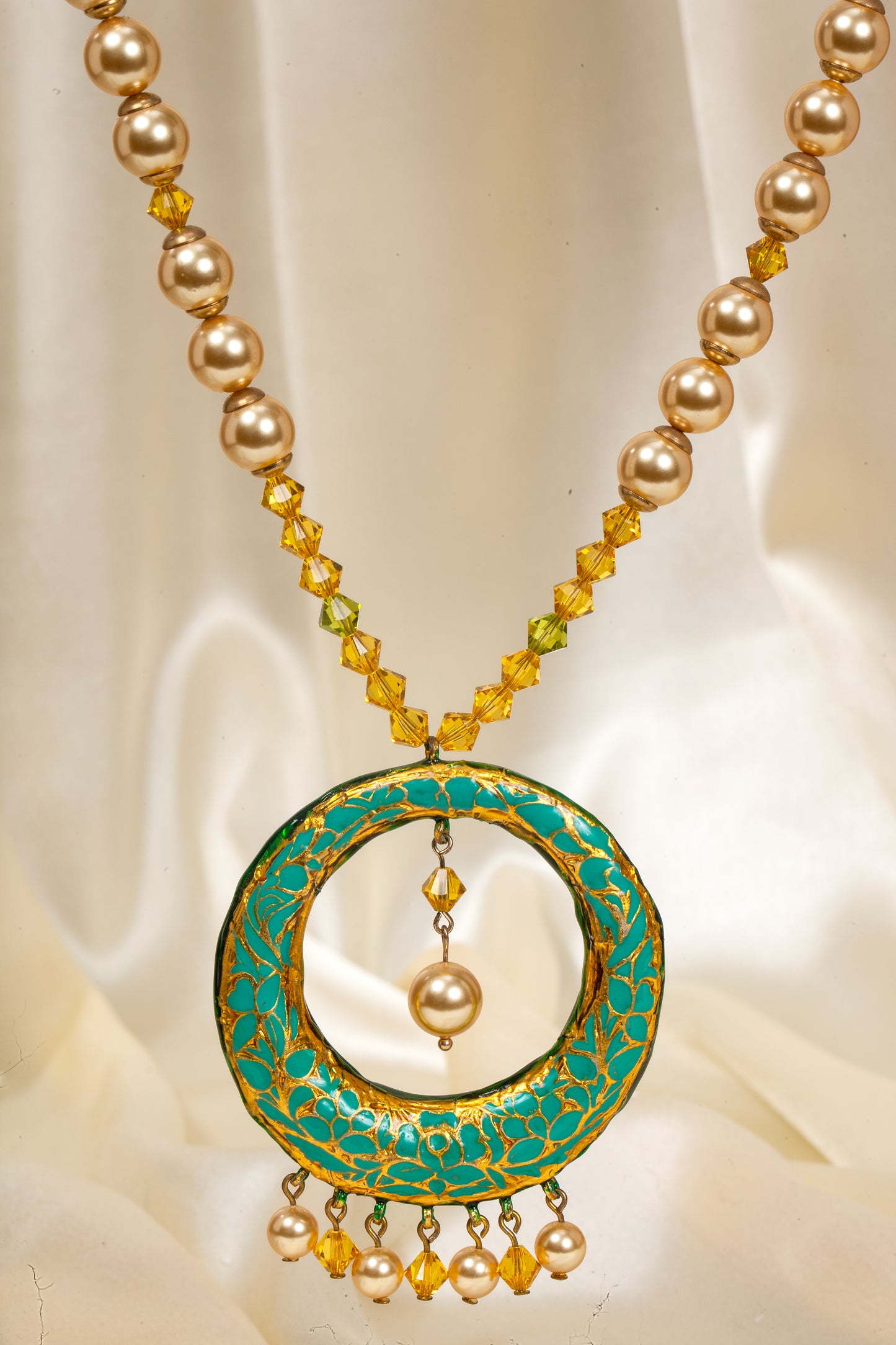 Royal Meenakari Elegance - Double-Sided Necklace Set