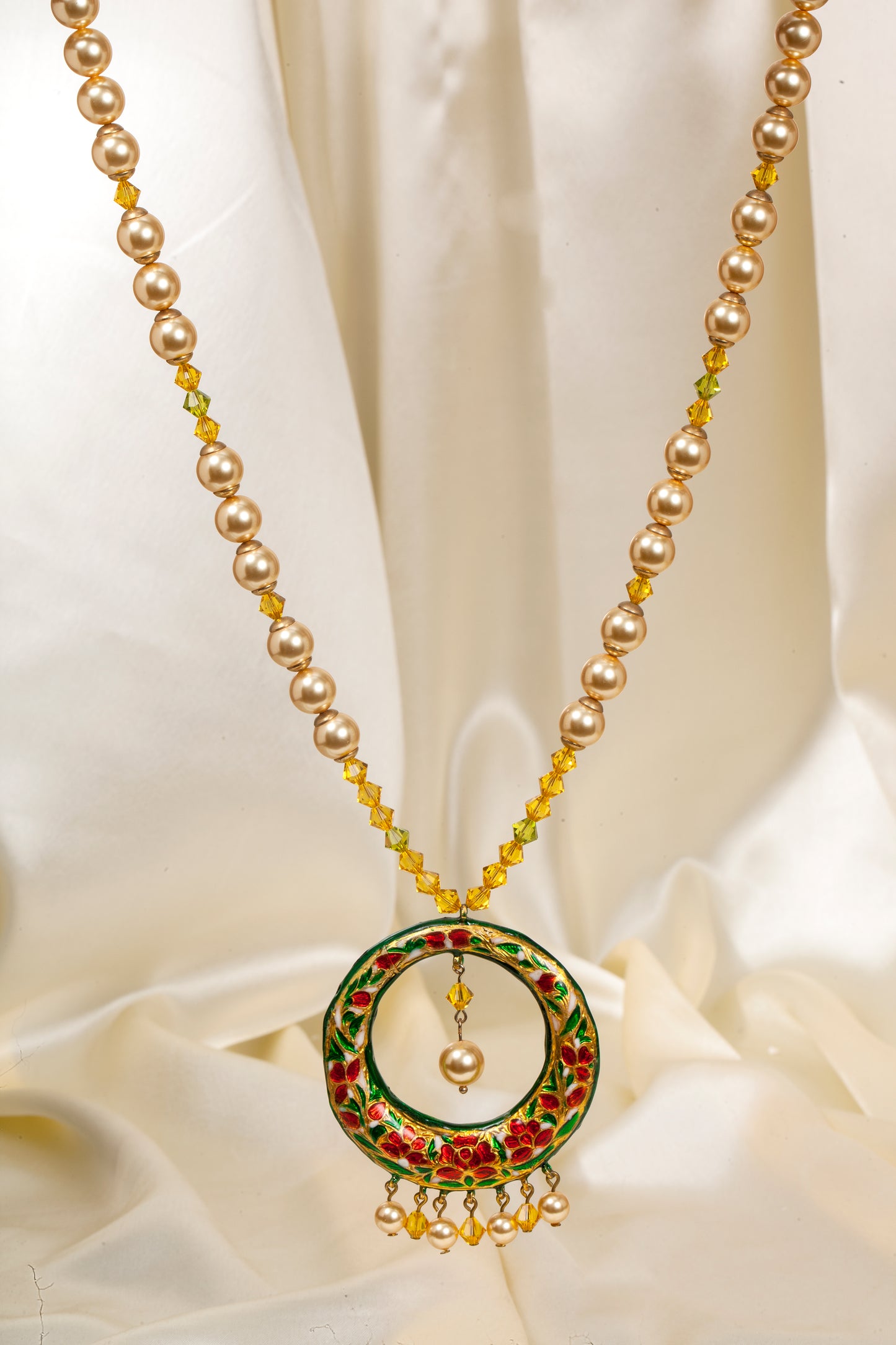 Royal Meenakari Elegance - Double-Sided Necklace Set
