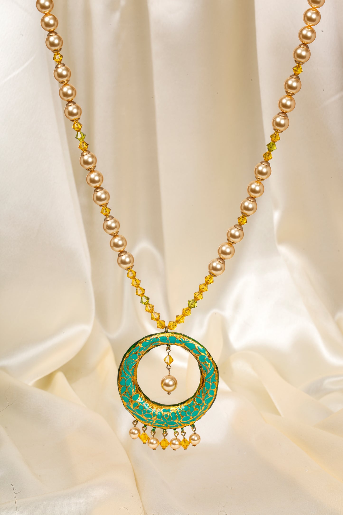 Royal Meenakari Elegance - Double-Sided Necklace Set