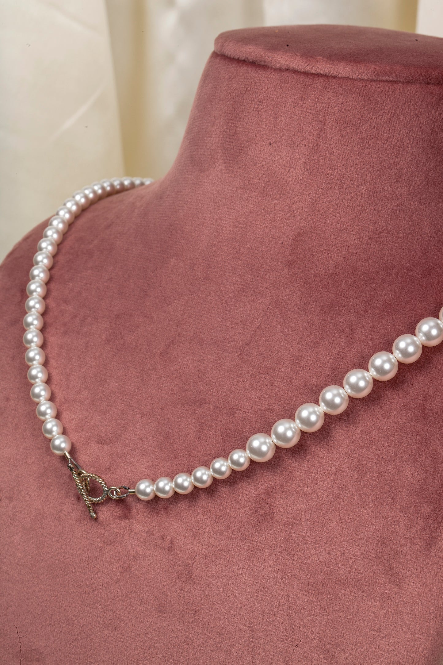 Divine Bloom Swarovski Pearl & Crystal Necklace Set