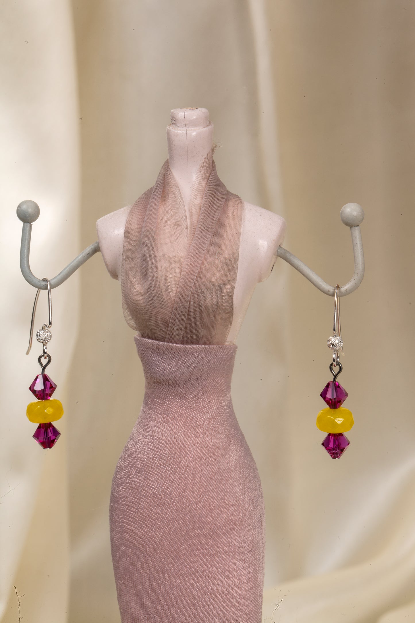 Divine Bloom Swarovski Pearl & Crystal Necklace Set