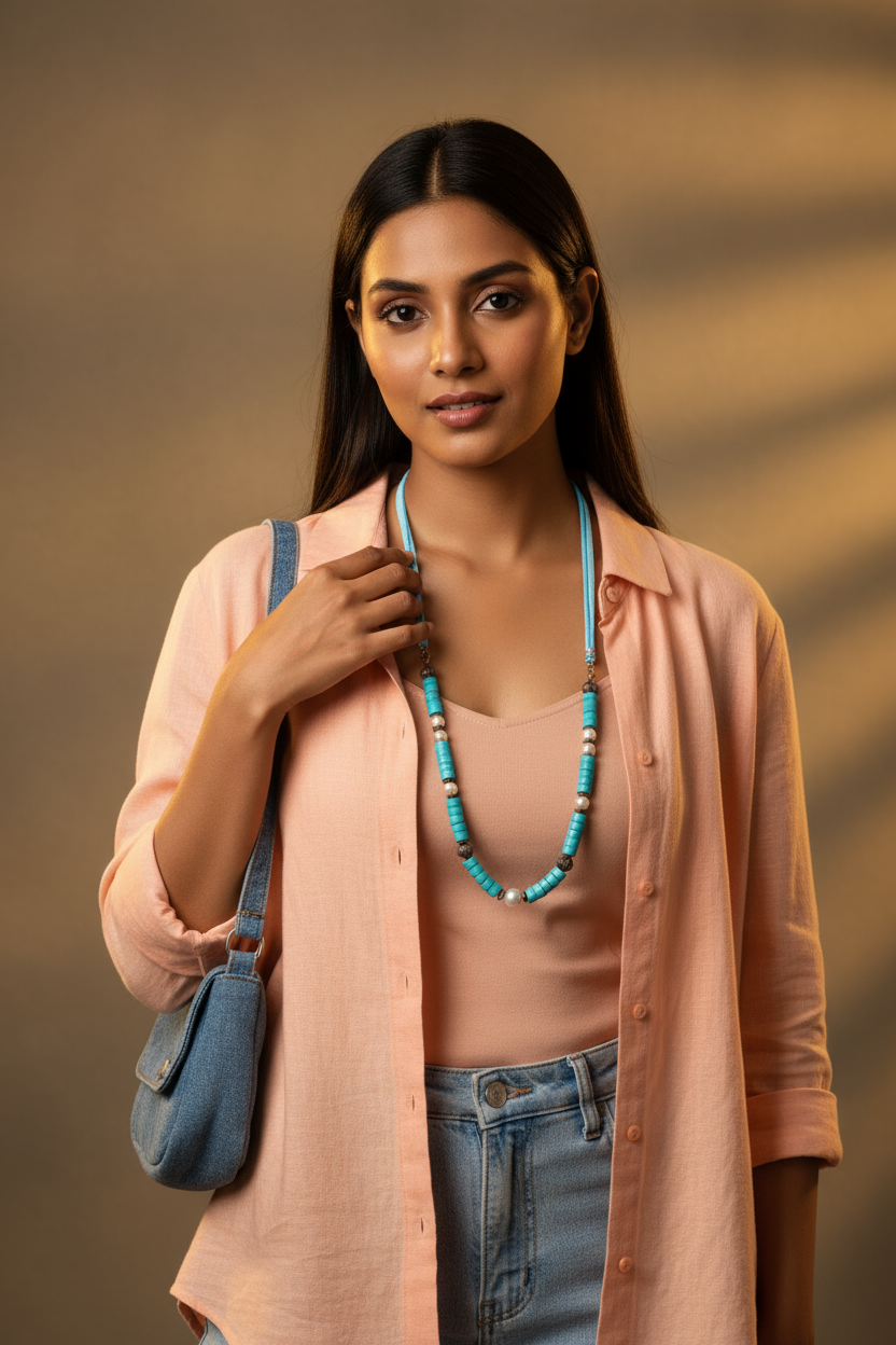 Ocean Whisper - Handmade Necklace Set