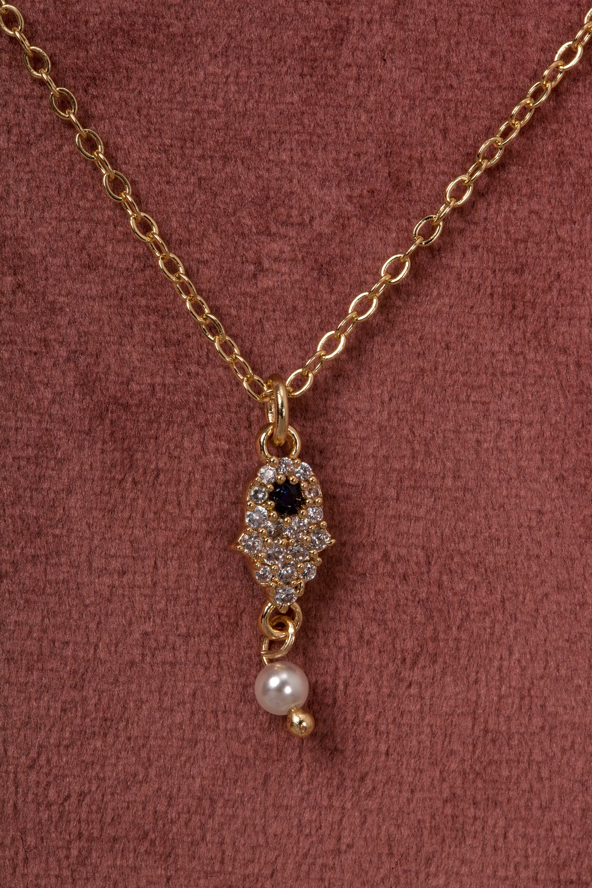 Golden Glint Triple-Layer Necklace